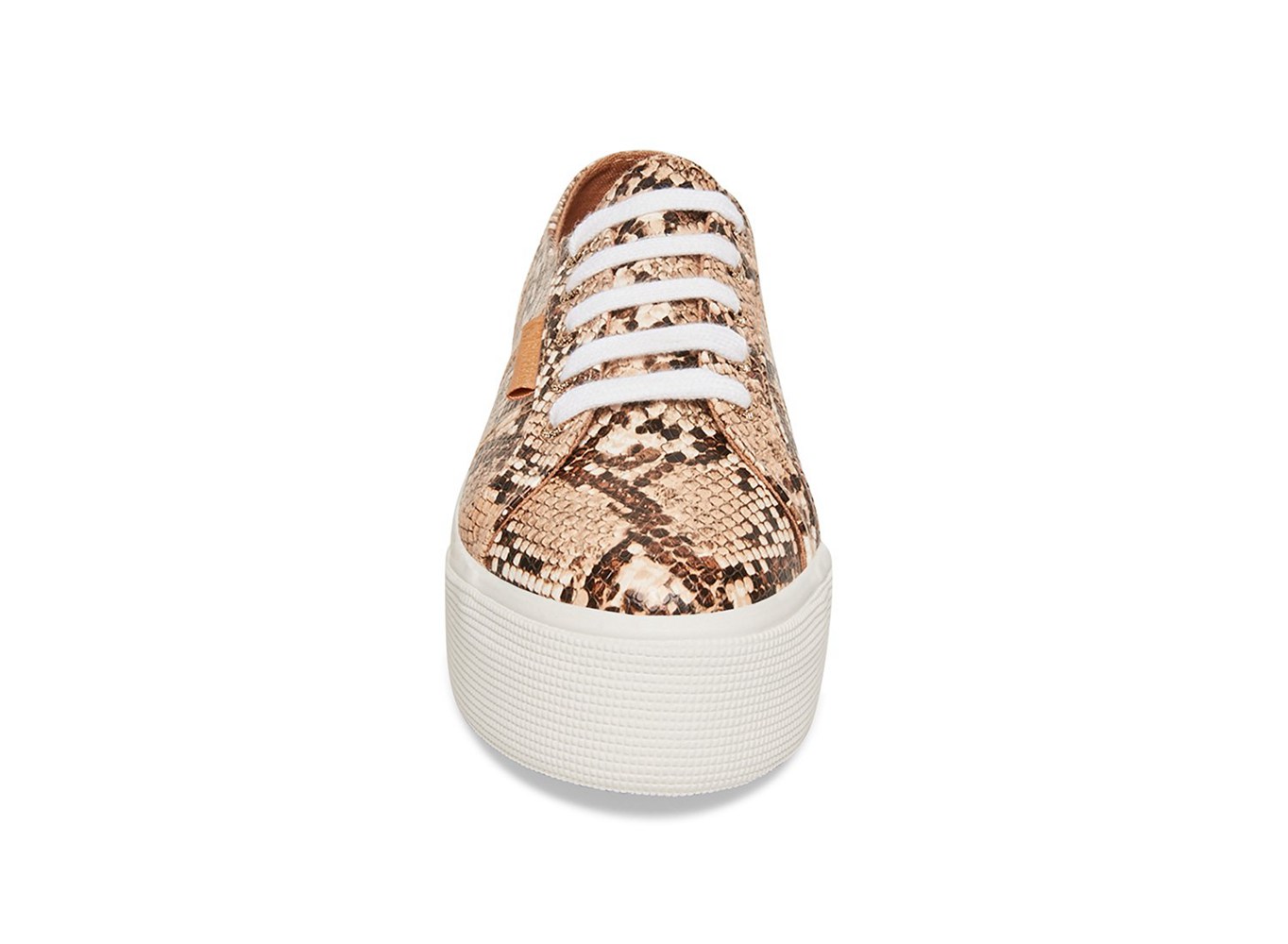 Superga Plataforma Mujer Marrones/Serpent - 2790 Snakepufanw - 398125IFG